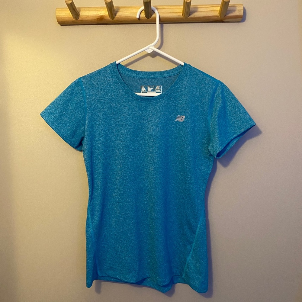 Women’s Blue New Balance Shirt